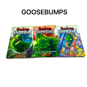 Goosebumps Horrorland Bundle Of 3 Books (2-3-4) R.L.Stine c2008